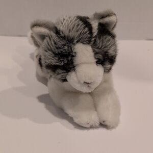 Webkinz Signature GANZ Grey Tabby Plush Cat